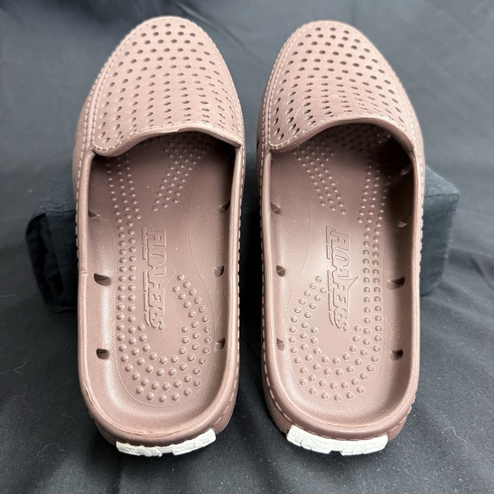 Floafers Driver Slip-On Loafers Breathable Perforated Brown Men's 4 Women's 6 - Picture 2 of 4